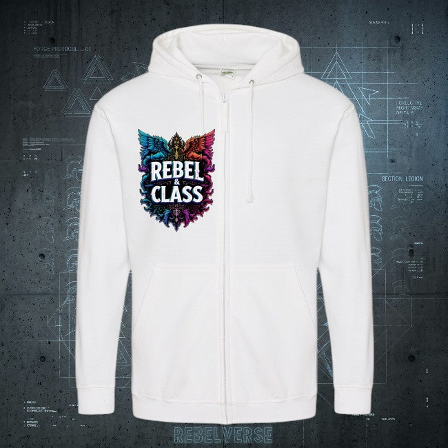 NON COMPOS MENTIS || BLUZA ZIP PREMIUM || ENTROPY - Rebelverse - Bluza Zip