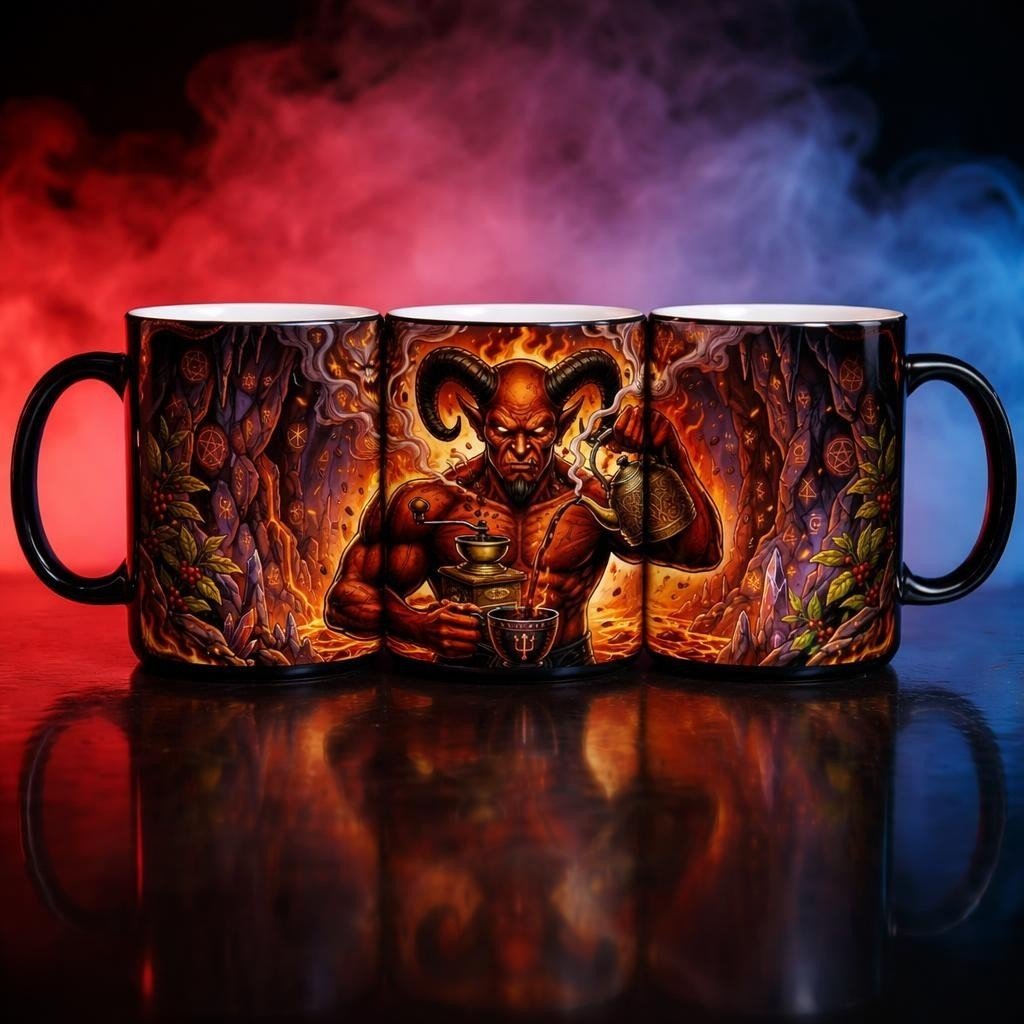 COFFEE TIME || KUBEK MAGICZNY || LEGION - Rebelverse - Kubek Magiczny