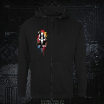 LEGION V2 || BLUZA ZIP PREMIUM || LEGION - Rebelverse - Bluza Zip