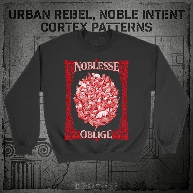 NOBLESSE OBLIGE || BLUZA ULTRA || ETHOS - Rebelverse - Bluza Ultra