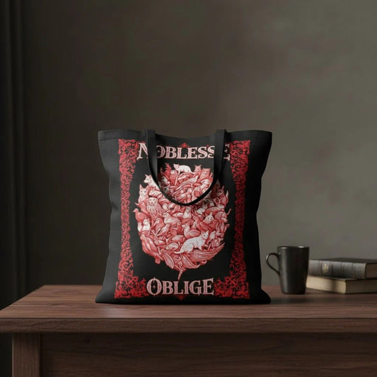 NOBLESSE OBLIGE || TORBA EKOLOGICZNA || ETHOS - Rebelverse - Torba Ekologiczna