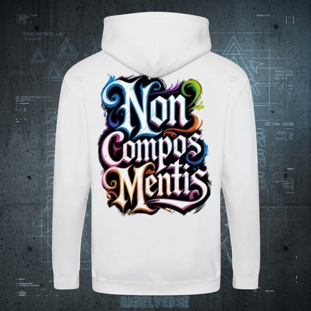 NON COMPOS MENTIS || BLUZA ZIP PREMIUM || ENTROPY - Rebelverse - Bluza Zip
