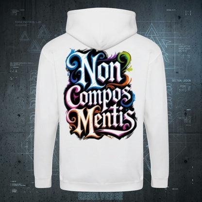 NON COMPOS MENTIS || BLUZA ZIP PREMIUM || ENTROPY - Rebelverse - Bluza Zip