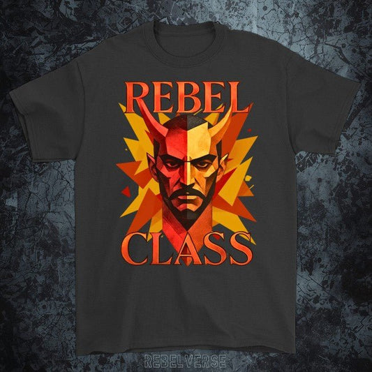 REBEL & CLASS || T - SHIRT PREMIUM || THE CORE - Rebelverse - T-Shirt